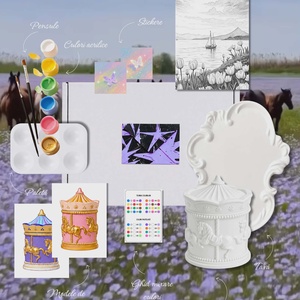 Young Paradise - DIY Art Kit creativ de pictat din ceramică  - arte vizuale și accesorii  - sculptură - sculpturi și figurine din ceramică - Artynos.ro