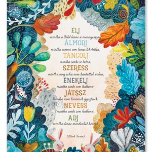 Artă pe pânză - Crângul Albastru, Casă & Stil de viață, Accesorii pentru decorat casa, Decorațiuni de pereți, decorațiuni suspendate, Scrisuri pe perete, Fotografie, grafică, desen, ilustrație, Pictură, ARTYNOS