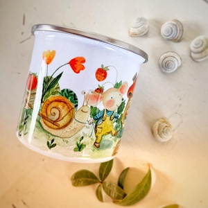Cană ilustrată Primăvara - casă & stil de viață - accesorii pentru echipamente de bucătărie - accesorii de servire - seturi de sticlă, pahare - Artynos.ro