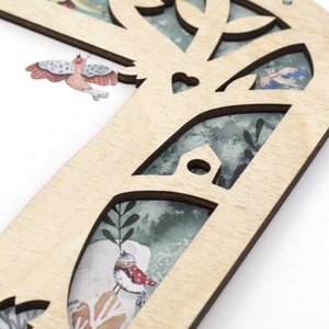 Calendar perpetuu cu ramuri - casă & stil de viață - accesorii pentru decorat casa - decorațiuni de pereți, decorațiuni suspendate - calendar perete - Artynos.ro