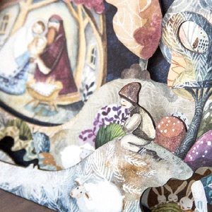 Decorațiune cu tematica Betleem - accesorii de crăciun - decorațiuni de crăciun de casă - decorațiuni pentru casă de crăciun - Artynos.ro