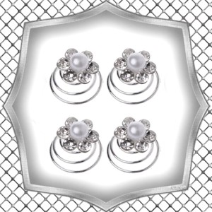 Bijuterii, ornamente de păr, catarame de păr: nuntă, mireasă, ornament de păr casual ES-H-SP04 10pcs/pack - accesorii nuntă - ornamente de păr de nuntă - ac de păr mireasă - Artynos.ro
