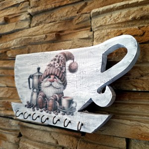 Bucatarie agatat de stocare cu elf cafea dragut, , , ARTYNOS
