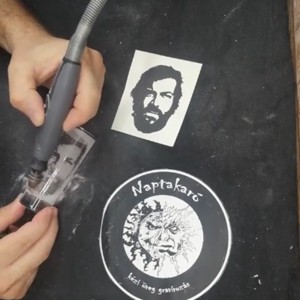 Bud Spencer 4/3 Pahar de sticlă gravat manual  -  - Artynos.ro