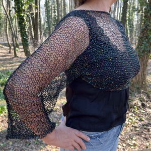 Bolero stralucitor, lucrat manual � o piesa unica!, Imbracaminte si moda, Haine dama, Bolero, , ARTYNOS