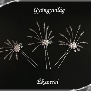 Bijuterii, ornamente de păr, catarame de păr: nuntă, mireasă, ornament de păr casual S-H-TŰ13 e-cl-feh. 1 set/3pcs -  - Artynos.ro