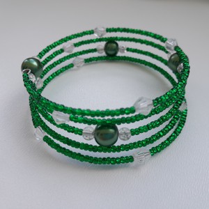 Bratara de memorie - verde-transparent, , , ARTYNOS