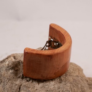 Cataramă franceză curbată din lemn, cataramă de păr - îmbrăcăminte și modă - accesorii păr - clemă de păr și ac de păr - Artynos.ro