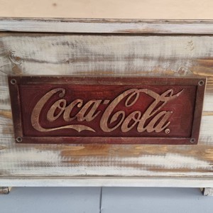  Coca Cola lada din lemn - casă & stil de viață - materiale de depozitare și sortare - ladă depozitare - Artynos.ro