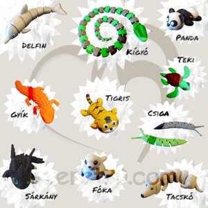 Figurine animale mobile - Versiuni multiple, , , ARTYNOS