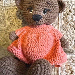 Ursuletul Brownie, Jucarii si echipamente pentru copii, Jucarii si accesorii pentru copii, Papusi de joaca, Crosetat, Broderie, ARTYNOS