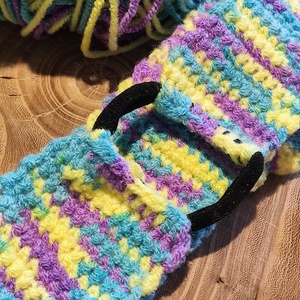 Bentiță croșetată handmade  - îmbrăcăminte și modă - accesorii păr - accesorii de păr - Artynos.ro