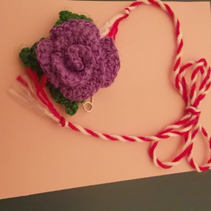 Martisoare crosetate manual, tip brosa � un cadou delicat si special! - bijuterii - mărțișor - Artynos.ro