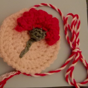 Martisoare crosetate manual, tip brosa � un cadou delicat si special! - bijuterii - mărțișor - Artynos.ro