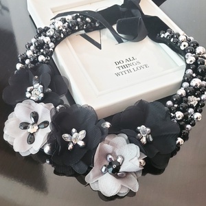Colier Black Passion - bijuterii - coliere - coliere din perle - Artynos.ro