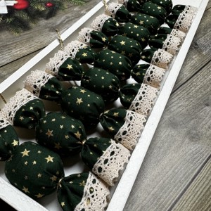 Bomboane saloane textile / set de 10/ - Artynos.ro