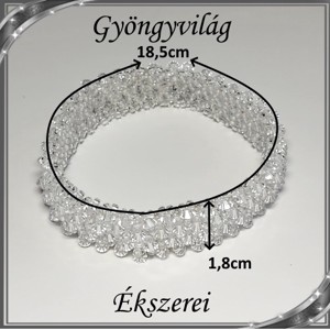  Brățară Capriccho 4 rânduri cu swarovski SK-CA-SW01-4 -  - Artynos.ro