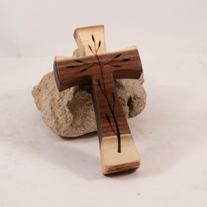 Cruce din lemn modelata, cruce de perete, , , ARTYNOS