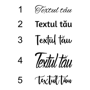 Personalizat propriul text (1 pachet), Tatuaj temporar, Propriu text, , , ARTYNOS