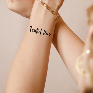Personalizat propriul text (1 pachet), Tatuaj temporar, Propriu text -  - Artynos.ro