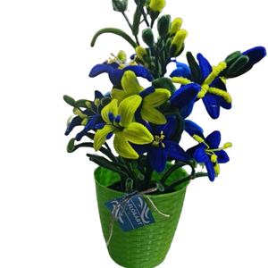 flori din sarma plusata, Casa & Stil de viata, Accesorii pentru decorat casa, Suport de flori, Buchete de flori, Aranjament de flori, arajament din sarma plusata, lucrat manual , ARTYNOS