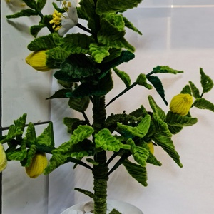Lamai din sarma plusata, , Impletitura, Altele, Lamai din sarma plusata facut manual.50cm inaltime, ARTYNOS