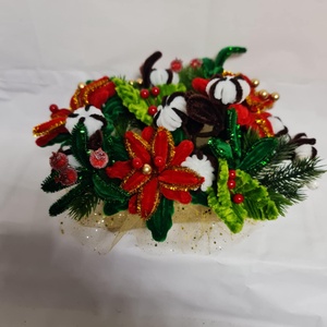 aranjament pt masa . - crăciun - decorațiuni de advent - decor pentru masa de advent - Artynos.ro