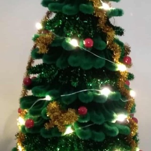 brad luminos din sarma plusata, Craciun, Decoratiuni de Craciun de casa, Pom de Craciun , , ARTYNOS