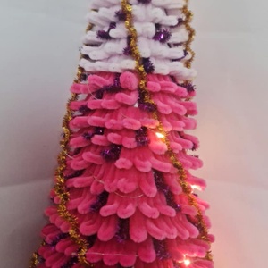 brad luminos din sarma plusata, Craciun, Decoratiuni de Craciun de casa, Pom de Craciun , Aranjament de flori, ARTYNOS