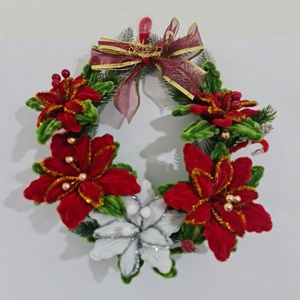 coronita de craciun - crăciun - decorațiuni de crăciun de casă - decorațiuni pentru ușă de crăciun - Artynos.ro