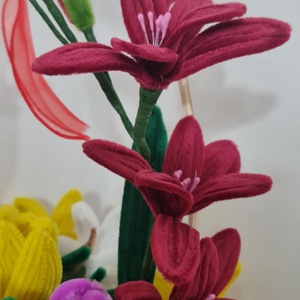 Cos cu flori de primavara. - casă & stil de viață - decorațiuni de casă - decorațiuni de masă și rafturi - boluri decorative - Artynos.ro