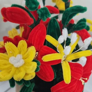 flori din sarma plusata, Casa & Stil de viata, Decoratiuni de casa, Accesorii florale, Flori in ghiveci, Aranjament de flori, ARTYNOS