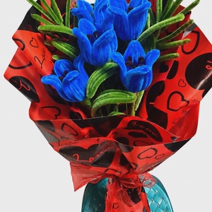 lalele albastre - casă & stil de viață - decorațiuni de casă - accesorii florale - vaze - Artynos.ro