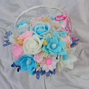 Aranjament din flori de săpun  - casă & stil de viață - accesorii pentru decorat casa - suport de flori - cutii flori - Artynos.ro