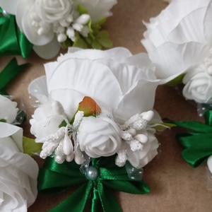 Set nuntă  - accesorii nuntă - buchet mireasă  - Artynos.ro