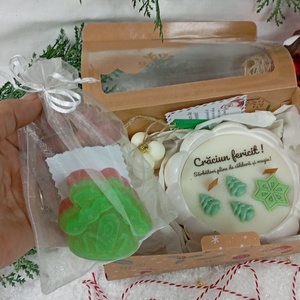  Set cadou din colecția ,, Crăciun fericit,, - crăciun - cadouri de moș crăciun - cadouri de moș crăciun - Artynos.ro