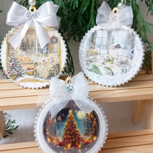 Globuri de Craciun - crăciun - decorațiuni de crăciun de casă - globuri de crăciun - Artynos.ro