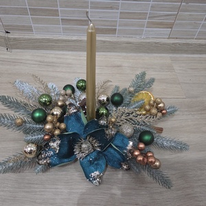 Aranjament pentru masa de Craciun , Craciun, Decoratiuni de Craciun de casa, Decor pentru masa de Craciun, Aranjament de flori, ARTYNOS