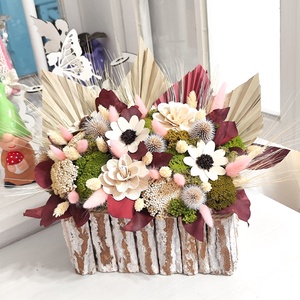 Aranjament flori uscate - casă & stil de viață - accesorii pentru decorat casa - decorațiuni de masă și decorațiuni pentru rafturi  - decorațiuni de masă - Artynos.ro