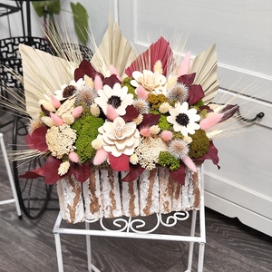 Aranjament flori uscate - casă & stil de viață - accesorii pentru decorat casa - decorațiuni de masă și decorațiuni pentru rafturi  - decorațiuni de masă - Artynos.ro