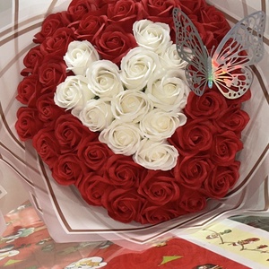 Buchet inima  - casă & stil de viață - decorațiuni de casă - accesorii florale - buchete de flori - Artynos.ro