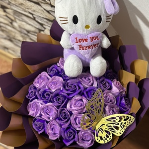 Buchet Hello Kitty , Accessorii si unelte, Accesorii decorative, Alte accesorii, Aranjament de flori, ARTYNOS