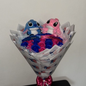 Buchet gender reveal  - accessorii și unelte - accesorii decorative - alte accesorii - Artynos.ro