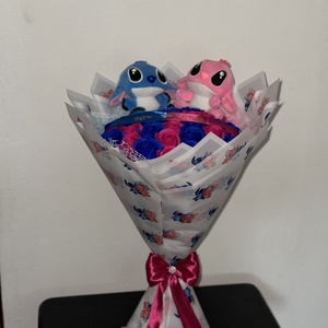 Buchet gender reveal  - accessorii și unelte - accesorii decorative - alte accesorii - Artynos.ro