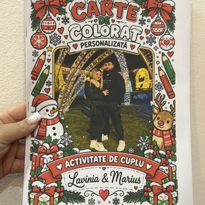 Carte de colorat pentru cupluri , Accesorii si unelte, Accesorii decorative, Alte accesorii, Pictura, 🎨❤️ O amintire in doi, transformata intr-o carte de colorat! ❤️🎨

Vrei sa oferi un cadou diferit, p..., ARTYNOS