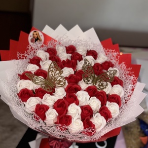 Buchet trandafiri săpun  - accesorii și unelte - accesorii decorative - alte accesorii - Artynos.ro