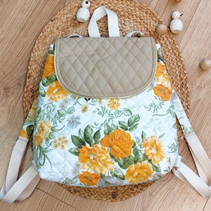 Ghiozdan inflorat , Geanta si husa, Rucsacuri, Rucsac dama, rucsac barbati, Cusatura, Patchwork, matlasare, ARTYNOS