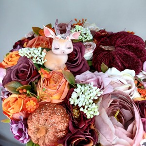 Cos floral cu gene false si caprioara, , , ARTYNOS