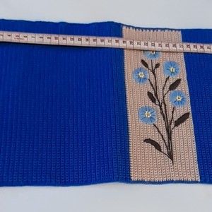 Croșetat și broderie carte capac set 100% microfibră acrilic fire carte capac + marcaj croșetat floare. -  - Artynos.ro