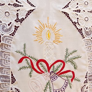 față de masă advent - accesorii de crăciun - decorațiuni de advent - decor de masa advent - Artynos.ro